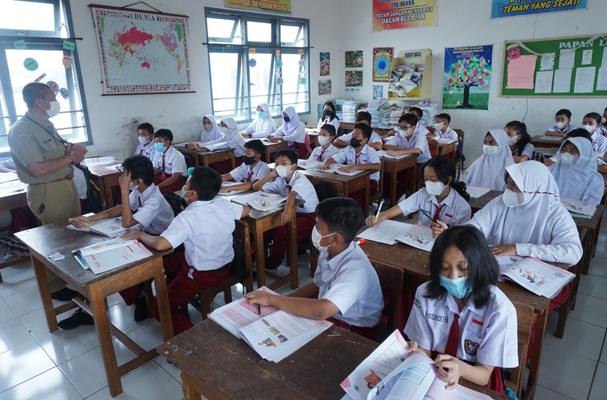 Hari Pertama Sekolah, Kabupaten Boyolali Terapkan PTM 100 Persen Hari Pertama Sekolah, Kabupaten Boyolali Terapkan PTM 100 Persen