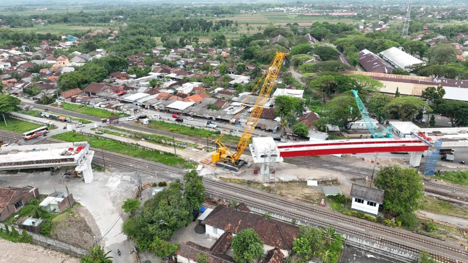 Pembangunan Fly Over Ganefo Diperkirakan Rampung Akhir September