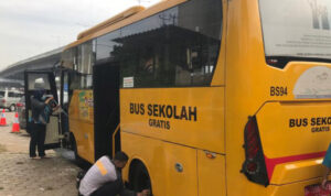PTM Dimulai, Bus Sekolah Gratis Kota Bandung Kembali Beroperasi