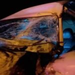 Mobil Charlie Van Houten dan Kru Bertabrakan dengan Truk di Tol Cipularang Mobil Charlie Van Houten dan Kru Bertabrakan dengan Truk di Tol Cipularang