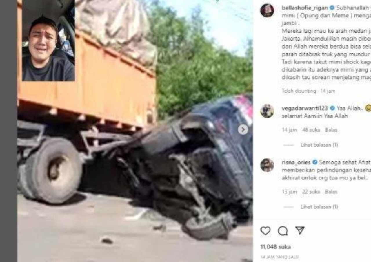 Orang Tua Bella Shofie Terlibat Kecelakaan