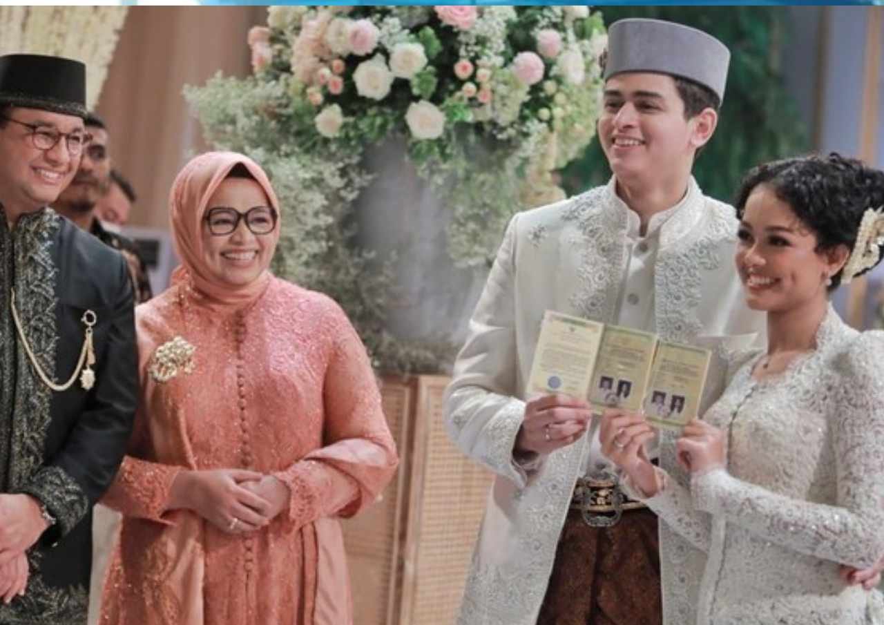 Pernikahan Anak Anies dengan Ali Saleh, Begini Kisah Cintanya