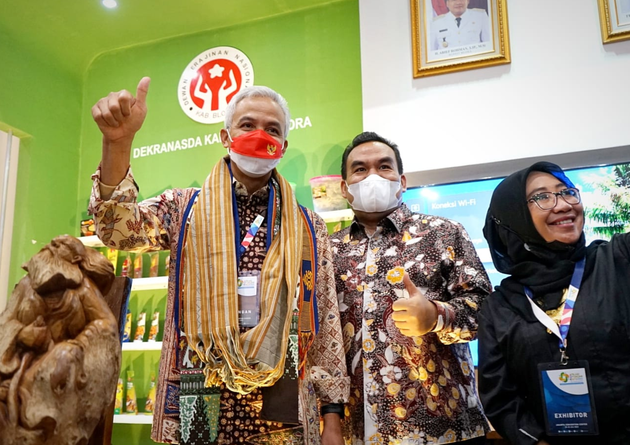 Berbagai Produk UMKM Asal Blora Tampil di Apkasi Otonomi Expo 2022 Jakarta