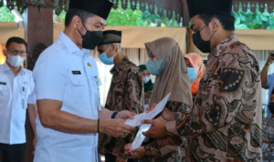 Kafilah MTQ Dilepas, Bupati Hartopo Berharap Kudus Juara