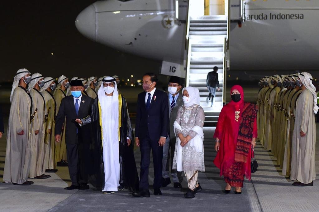 Setelah dari Moskow, Jokowi Menuju Abu Dhabi