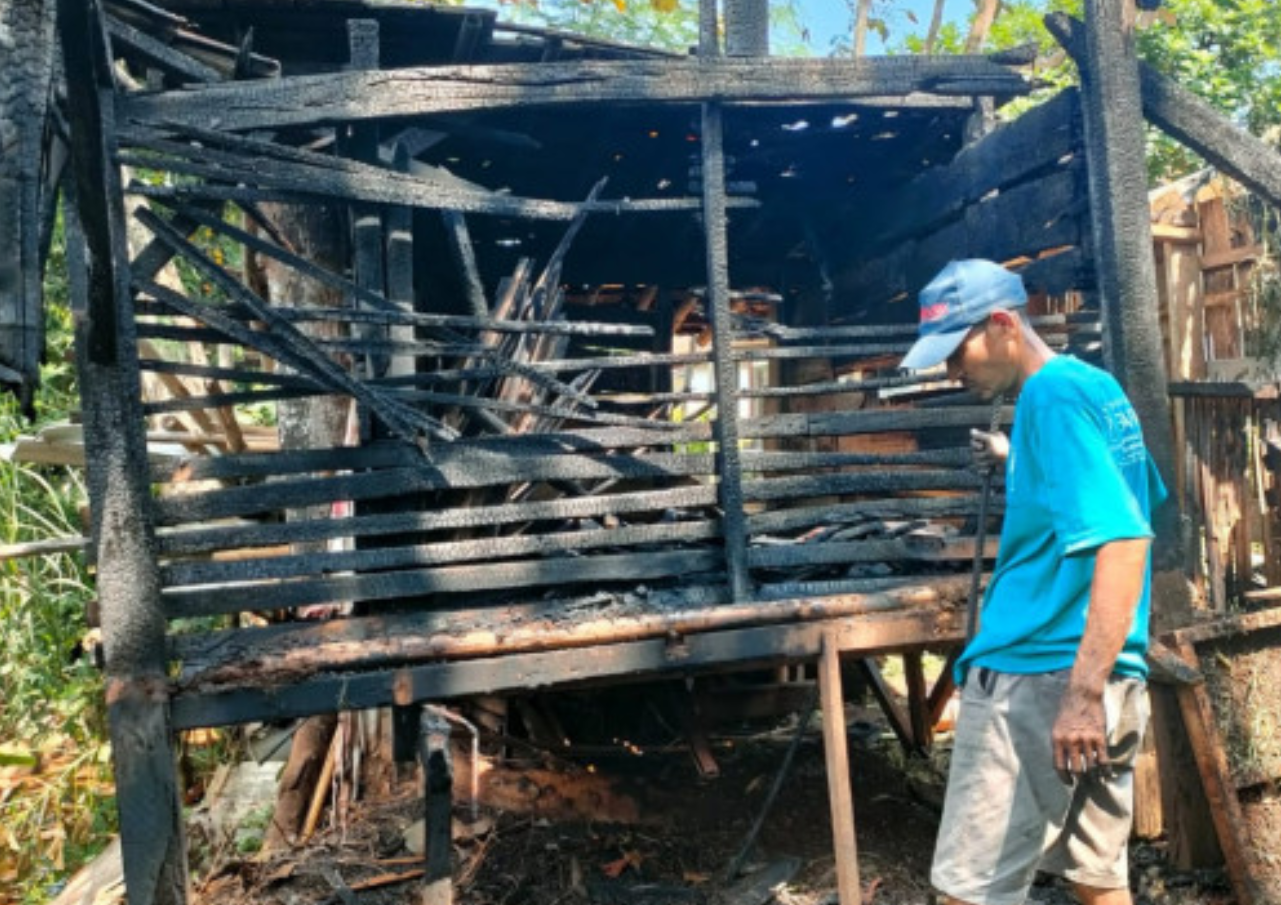 Kebakaran Melahap Kandang di Jekulo Kudus, Puluhan Kambing Hangus