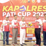 Sebanyak 24 Tim Ikuti Turnamen Voli di Kapolres Pati Cup