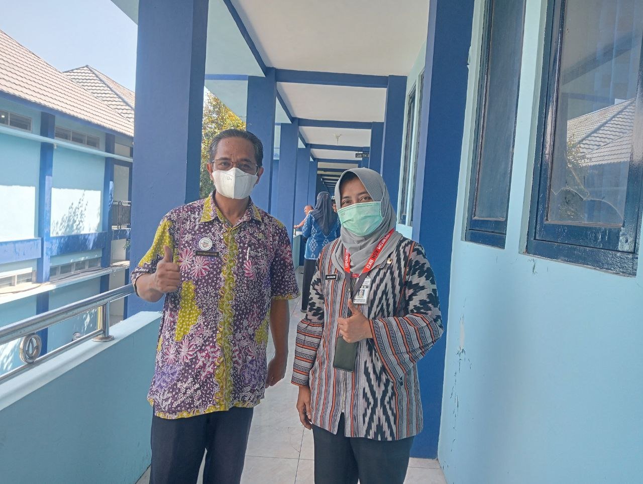 Foto: Nursalam Wahib KabidPengembangan Kompetensi dan Kinerja ASN Badan Kepegawaian Daerah dan Utami Rahajeng Kepala Upenkom Prov. Jateng /mitrapost.com/Sri Lestari