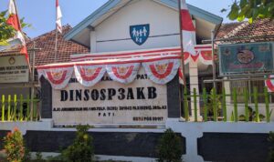 Foto : Kantor DINSOSP3AKB Kabupaten Pati (Sumber : Mitrapost.com/Anang SY)