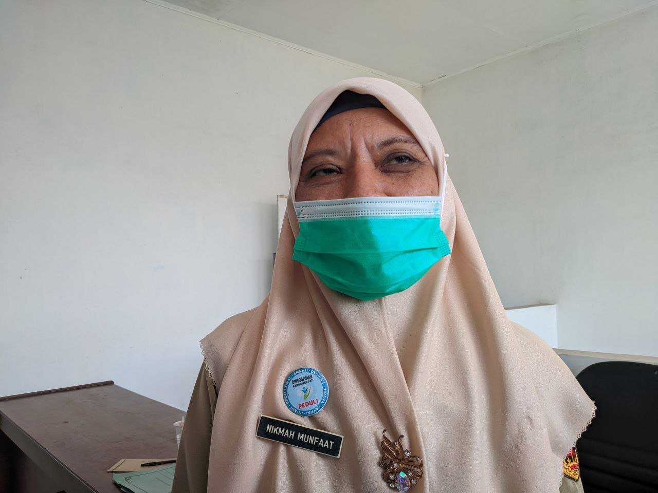 Foto : Kepala Bidang Pemberdayaan Perempuan dan Perlindungan Anak (PPPA) DINSOSP3AKB Kabupaten Pati