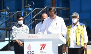 Presiden Jokowi Resmikan SPAM Wae Mese II di NTT