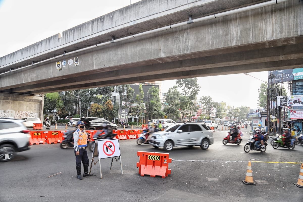 Hari Ini, Rekayasa Lalin Diberlakukan di Jalan Sukabumi Bandung