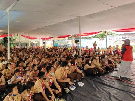 3.000 Siswa SD di Jakarta Utara Turut Berpartisipasi dalam Kampanye Gemarikan