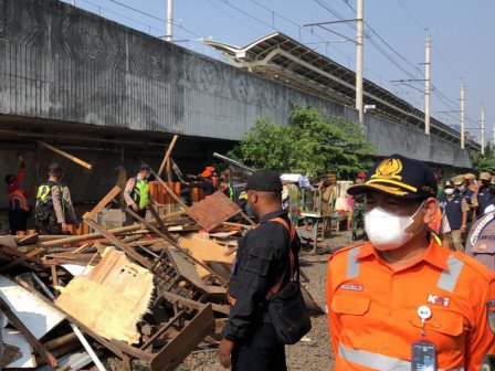 120 Bangunan Liar di Kawasan Gunung Antang Dirubuhkan, Penghuni Diarahkan Menetap di Rusun