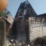 akibat puntung rokok, satu rumah di pucakwangi hangus terbakar