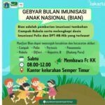 Akhir Pekan, Kelurahan Semper Timur Jakut Akan Gelar gebyar BIAN