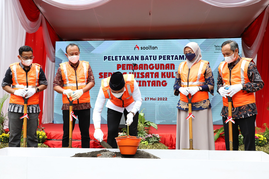 Progres Pembangunan Sentra Wisata Kuliner Ketintang Surabaya Sudah Capai 65 Persen