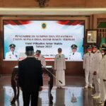 4 Kades PAW Dilantik Bupati Pati