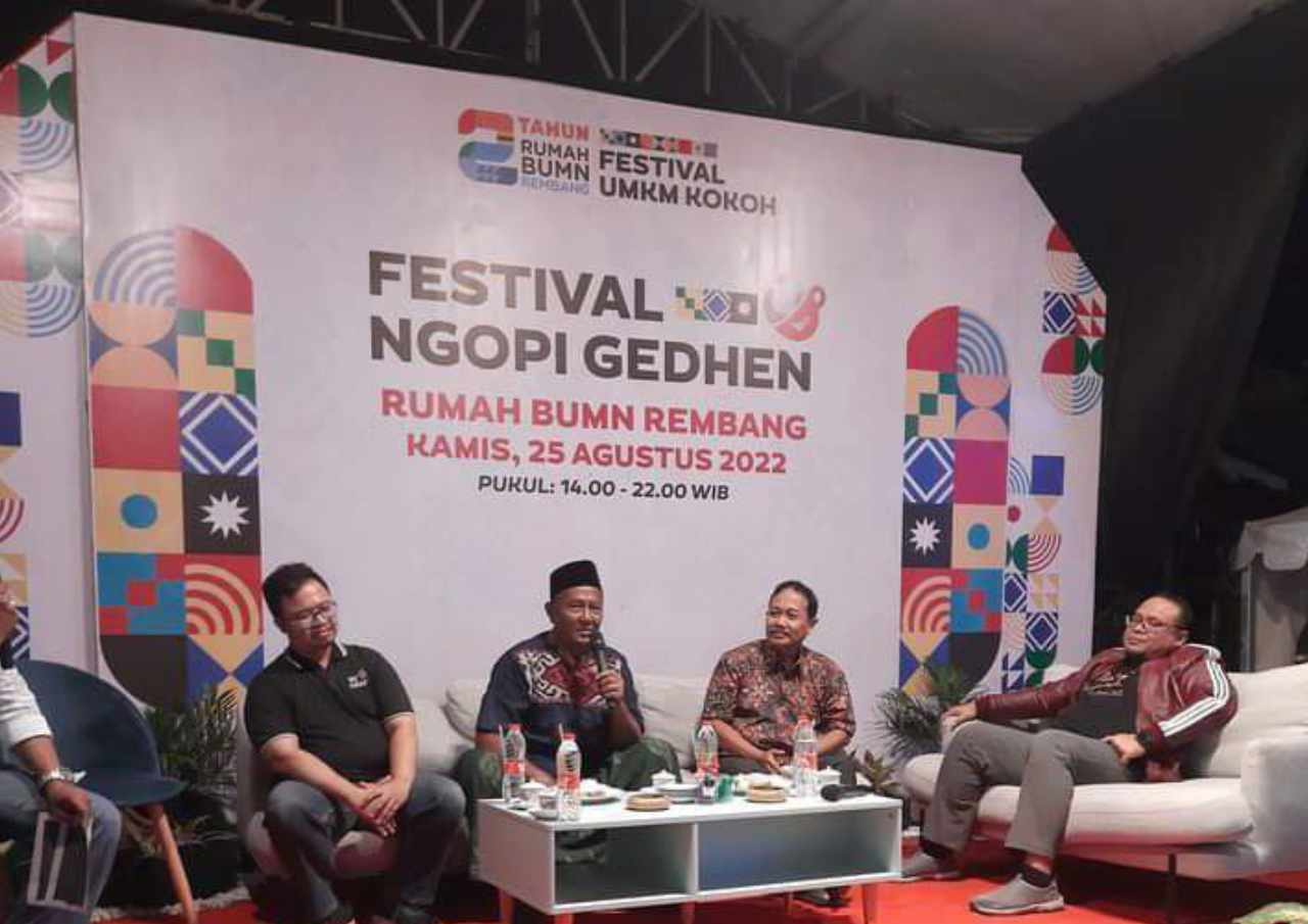 Rayakan HUT ke-2, Rumah BUMN Rembang Gelar Festival Ngopi Gedhen