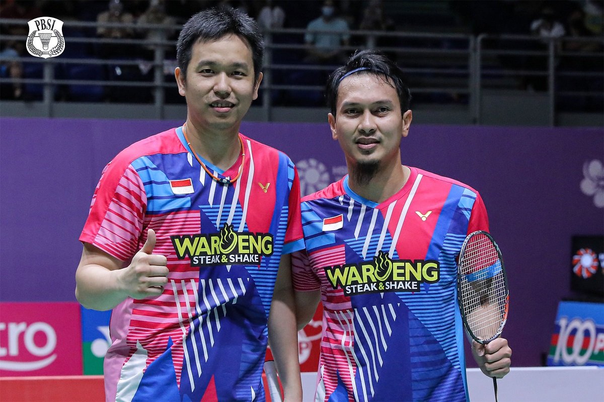 Tundukkan Fajar/Rian, Daddies Melaju ke Final BWF 2022