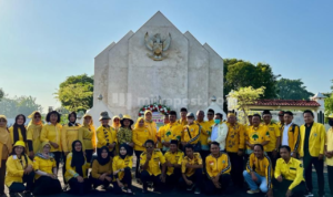 Peringati HUT Pati ke-699 dan Sambut HUT RI ke-77, DPD Golkar Pati Ziarah ke Taman Makam Pahlawan