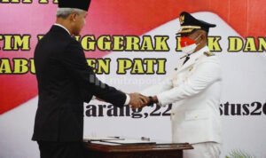 Sah! Henggar Budi Anggoro Duduki Kursi Pj Bupati Pati