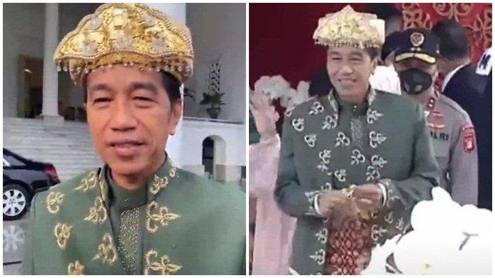 Berbaju Adat Bangka Belitung, Presiden Sampaikan Pidato di Sidang Tahunan MPR, DPR, dan DPD