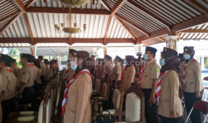 Jelang Purna Tugas, Haryanto Lantik Pengurus Kwarcab Pati Periode 2022-2027