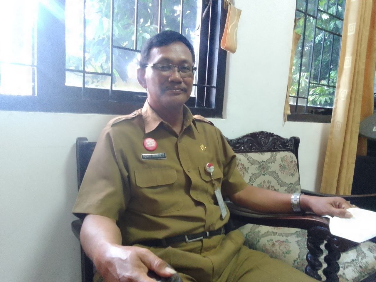 Foto:Kepala Bidang Pembinaan Guru dan Tenaga Pendidik GTK Disdikbud Kabupaten Pati Ponco Sugiharto (Sumber: Anwar/Mitrapost.com)