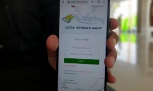 Foto: Aplikasi e-AIW adalah Upgrade Aplikasi Sistem Informasi Wakaf (SIWAK) Kemenag Sumber: Anwar Mitrapost.com)