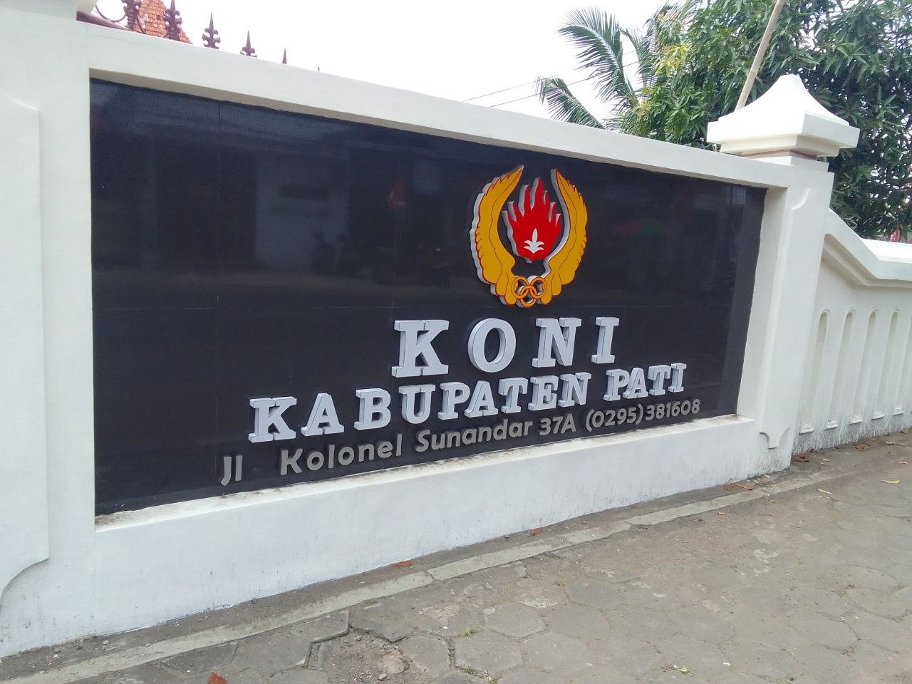 Foto: kantor KONI Pati (Sumber: Anwar/mitrapost.com)