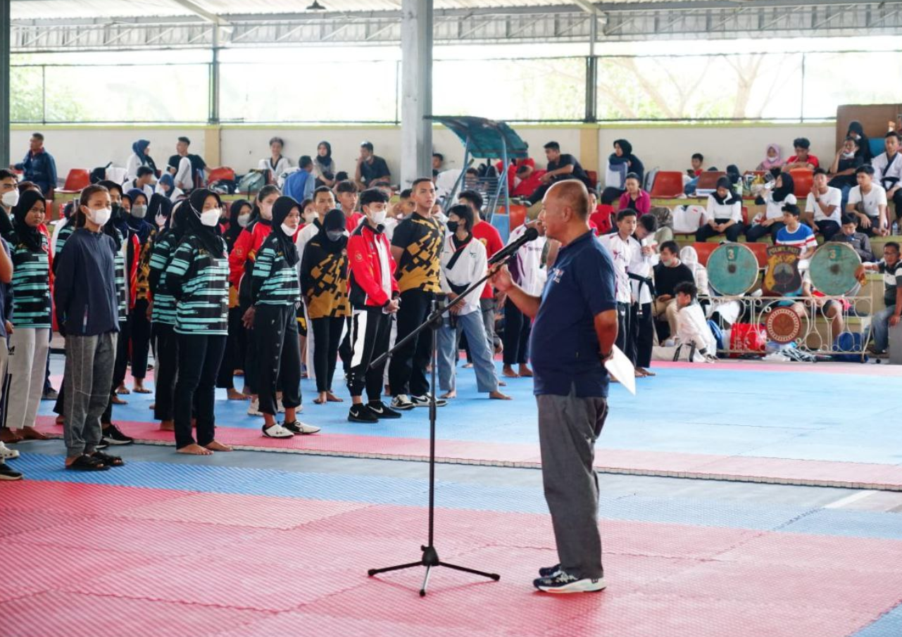 Dimulai Hari Ini, Pj Bupati Henggar Budi Anggoro Membuka Pra-Porprov Taekwondo 2022
