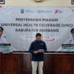BPJS Kesehatan Beri Penghargaan UHC kepada Pemkab Rembang