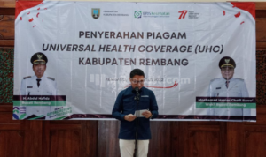BPJS Kesehatan Beri Penghargaan UHC kepada Pemkab Rembang