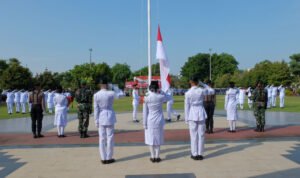 Pasca Pandemi, Upacara Peringatan HUT Kemerdekaan RI ke-77 di Pati Berlangsung Meriah