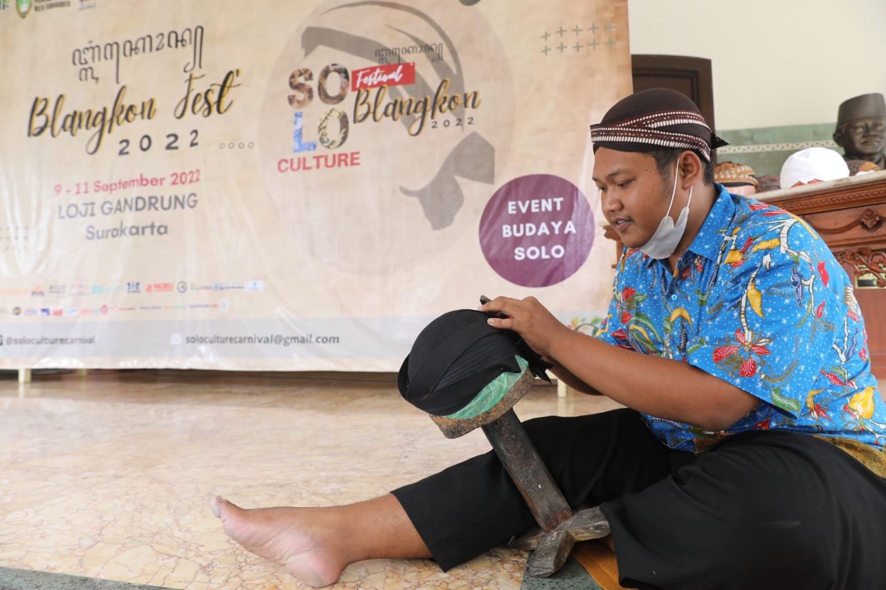 Pertama Digelar, Perajin Harapkan Blangkon Festival Dilakukan Secara Reguler