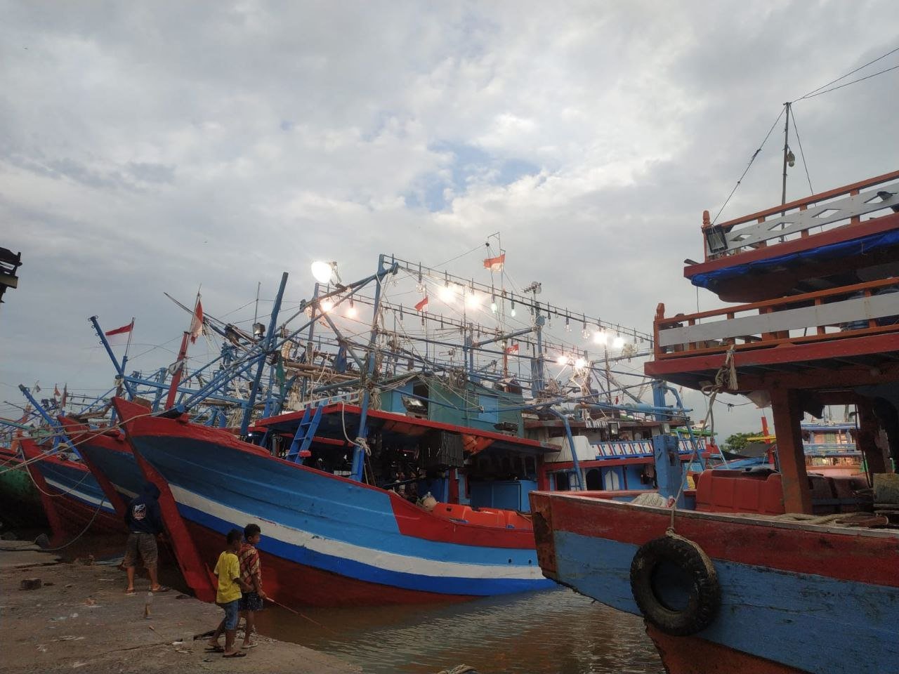 Banyak Kapal Belum Melaut, Jadikan Hasil Tangkap Ikan di Pati Turun
