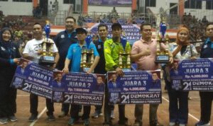Bhayangkara C7K Raih Juara Pertama Di Turnamen Bola Voli AHY CUP 2022