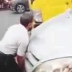 Debat Ketua RT soal Mobil Polisi Halangi Jalan