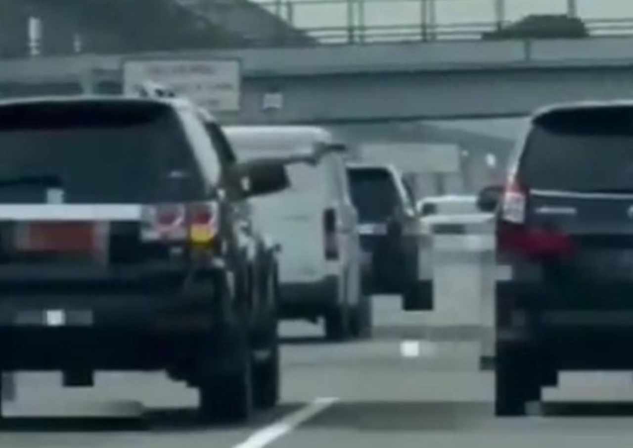 Miris, Kapten TNI Todongkan Pistol di Tol Jagorawi