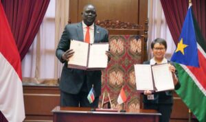Resmi, Indonesia Jalin Kerjasama Diplomatik dengan Sudan Selatan