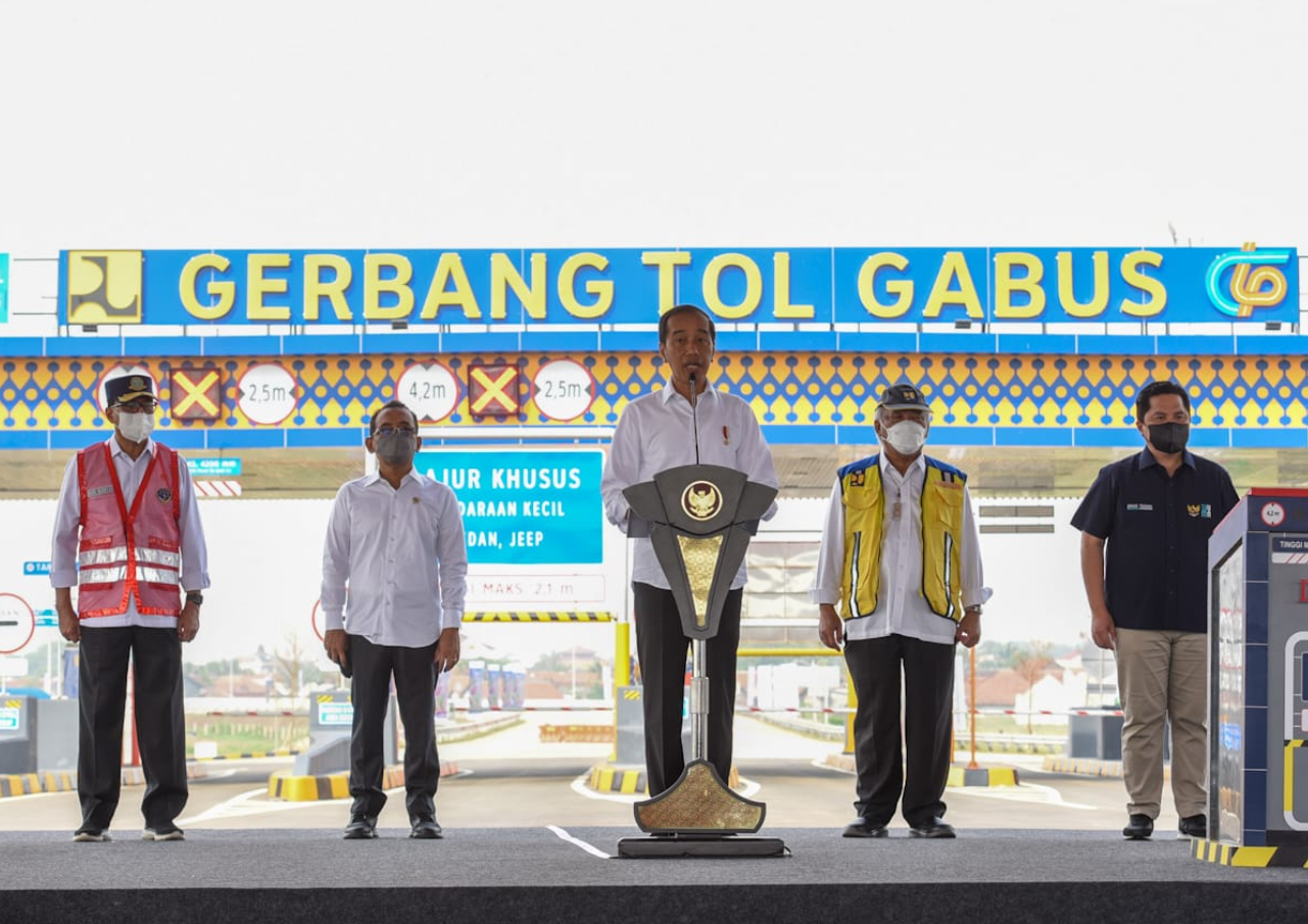 Demi Percepat Mobilitas Logistik, Presiden Resmikan Jalan Tol Cibitung–Cilincing