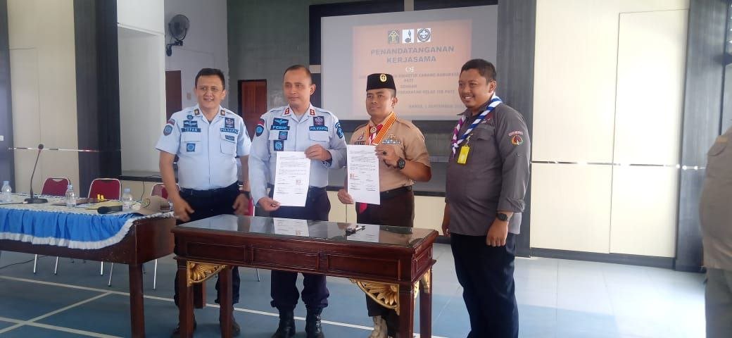 Foto: Pihak Lapas dan Kwarcab Pati sepakati MOU pembentukan Gudep Teritorial/ istimewa