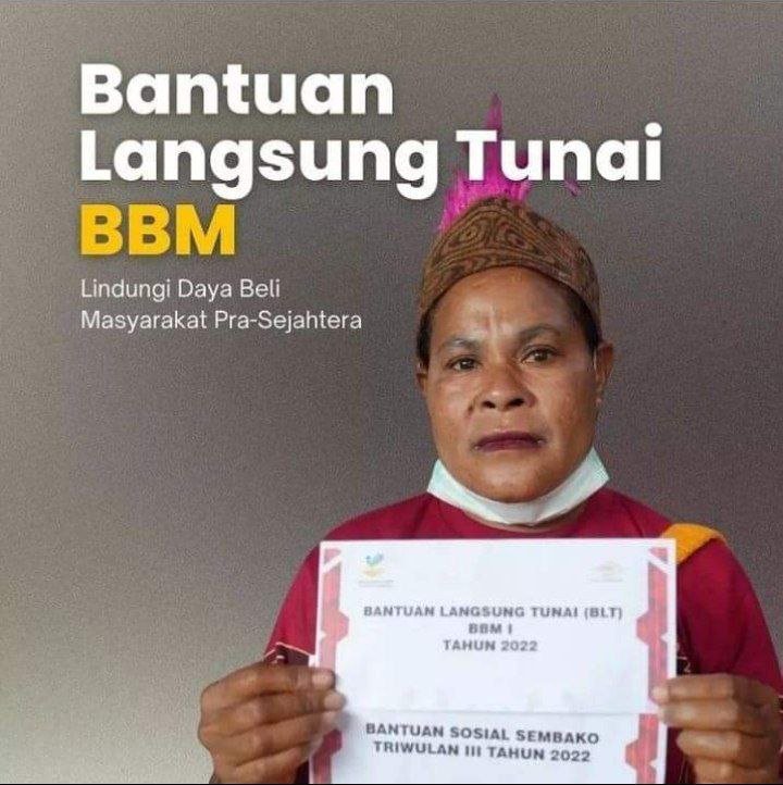 Foto: Contoh Keluarga Penerima Manfaat BLT BBM/mitrapost.com/Sri Lestari