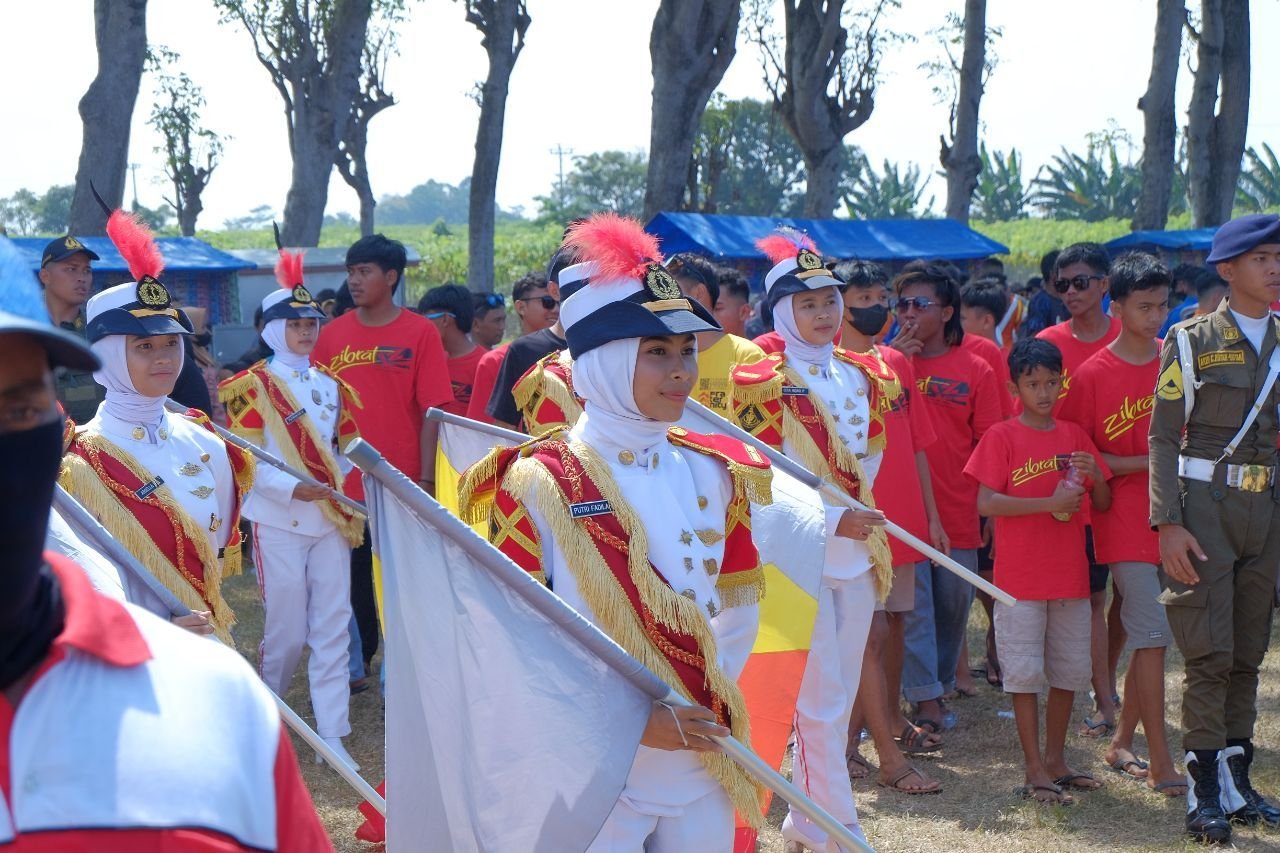 Foto: Kemeriahan Karnaval Haul Mbah Ronggo Ngemplak Kidul (Sumber: VIND/Mitrapost.com)