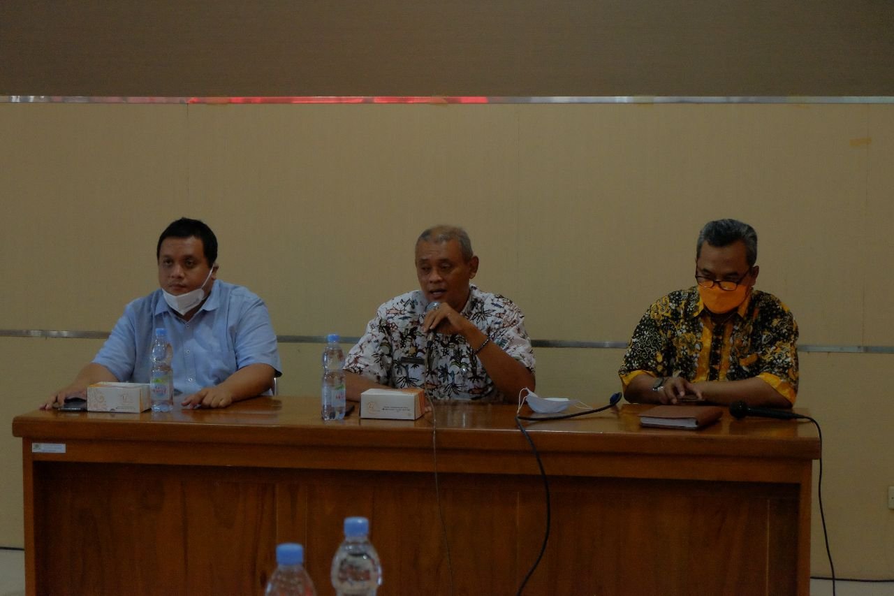 Foto: Suasana diskusi di aula BPBD Pati (Sumber: VIND/Mitrapost.com)