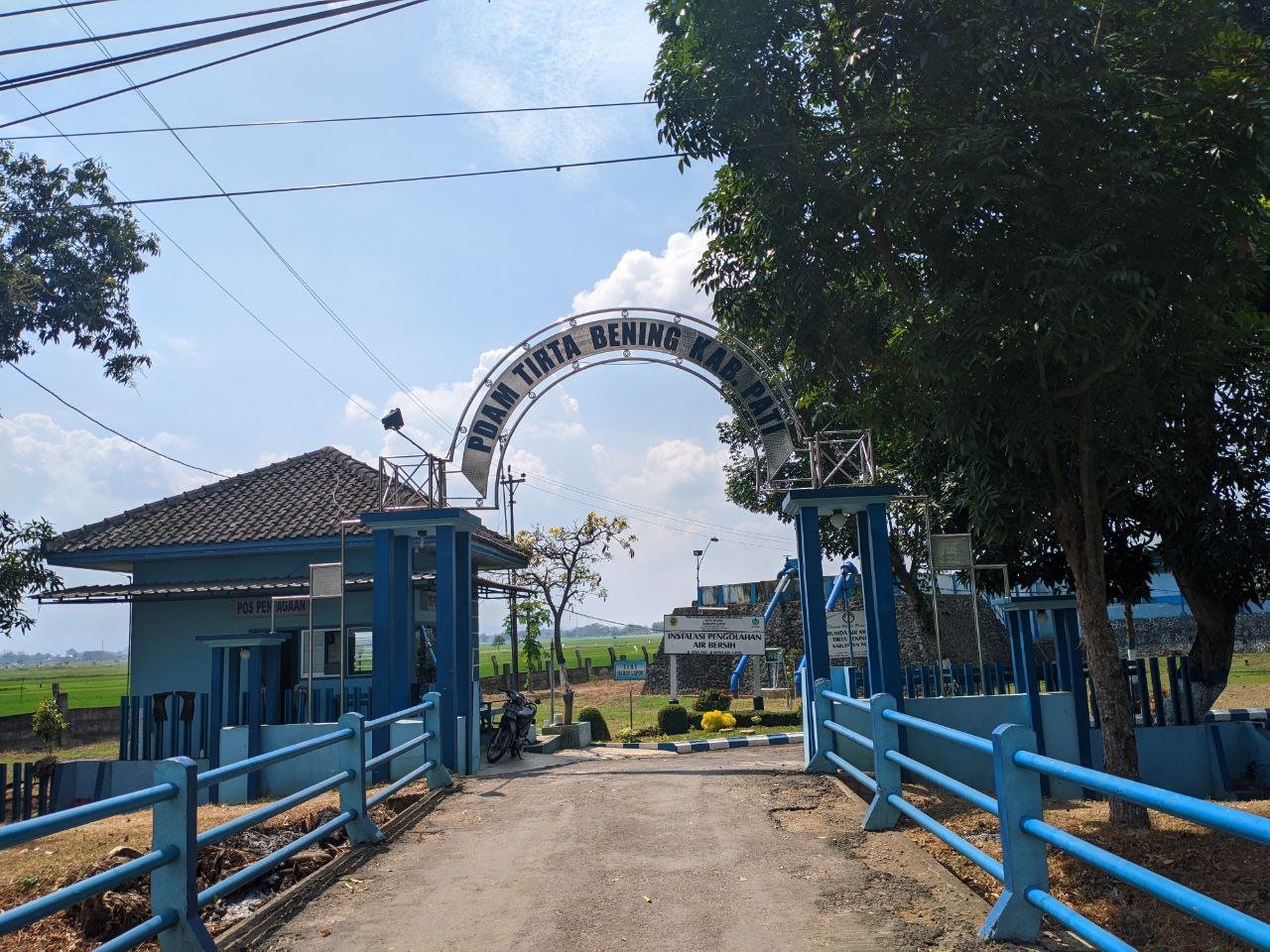 Foto : Kantor PDAM Tirta Bening Kabupaten Pati (Sumber : Mitrapost.com/Anang SY)