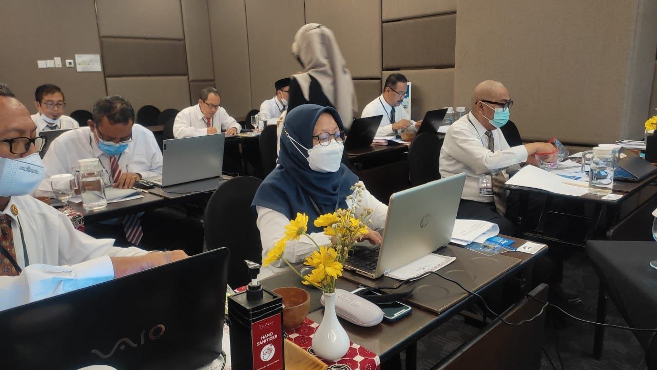 Foto: Peserta JPT Pratama saat uji kompetensi di Hotel Alana Karanganyar/mitrapost.com/Sri Lestari