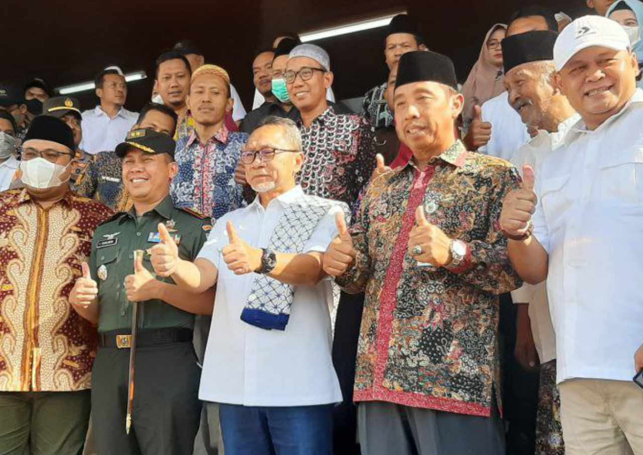 Foto: Menteri Perdagangan Zulkifli Hasan saat Kunjungan Kerja di Kabupaten Rembang/mitrapost.com/Sri Lestari