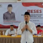 Foto: Endro Dwi Cahyono saat menyampaikan materi reses (Sumber: VIND/Mitrapost.com)